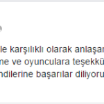 geçen gene ayrılık var