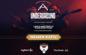 Turkish Stars League 5v5 CS:GO Turnuvası TSL Underground Başlıyor