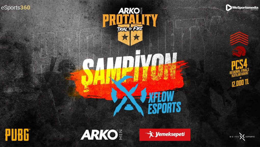 ARKO MEN PROTALITY: Trial by Fire Şampiyonu XFlow Esports!