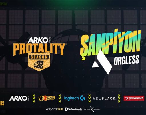 ARKO MEN Protality Sezon 2 Şampiyonu ORGLESS!