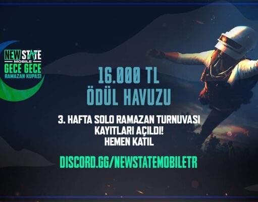 GECE GECE NEW STATE MOBILE Ramazan Kupasında üçüncü hafta heyecanı
