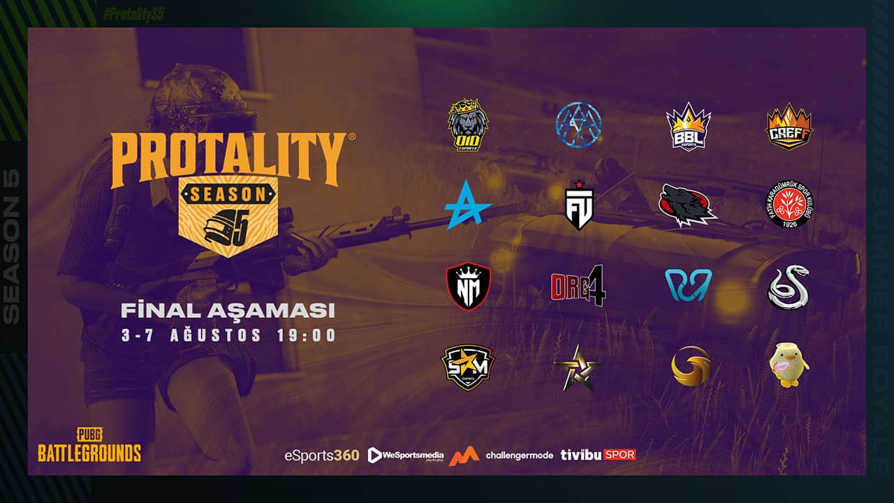 Protality Season 5 Final Aşaması başlıyor